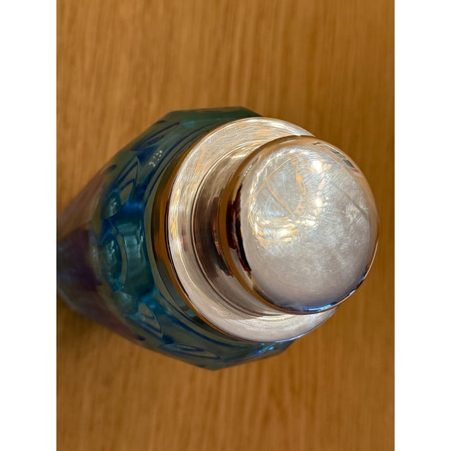 Josef Hoffmann Attributed to Josef Hoffmann Facet-Cut Cocktail Shaker For Sale - Image 4 of 7