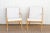 Mid-Century Modern Pair of Vintage Style Bleached Living Room Chairs For Sale - Image 3 of 8