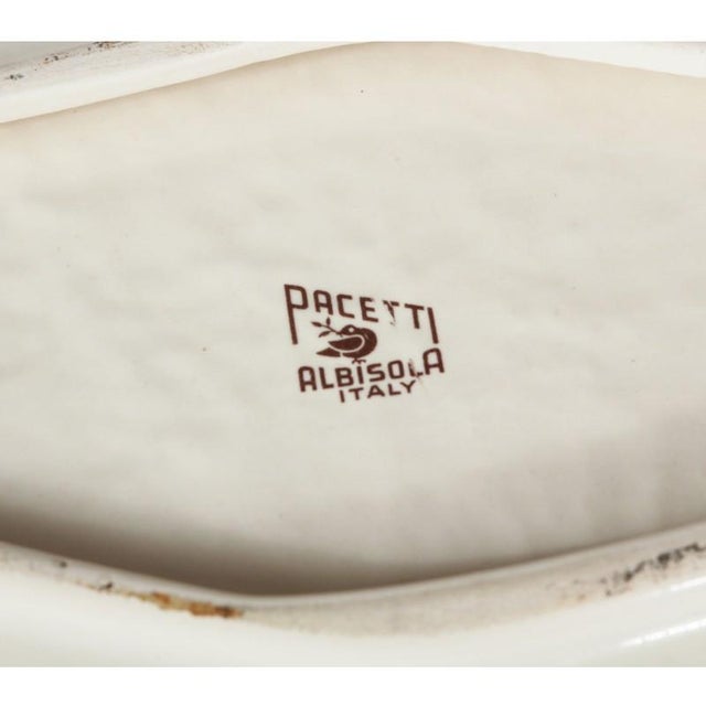 Vintage Italian Appetizer Server from Pacetti Albisola, 1950s For Sale - Image 9 of 15