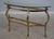 Age: Approx. 30 Years Old Details: Hoof Foot Beveled Glass High Quality Construction Solid Brass Hardware Stretcher Base...