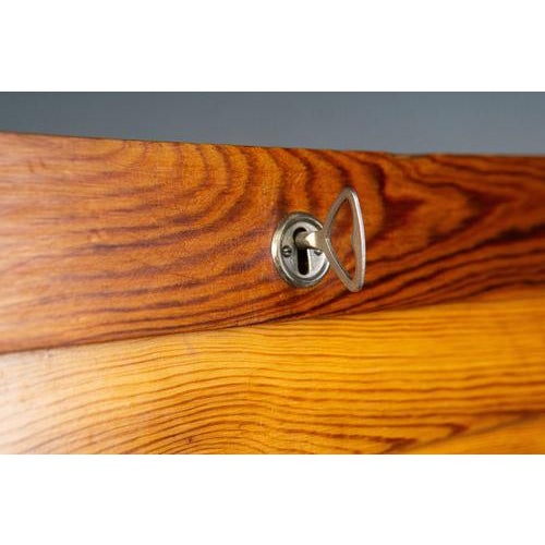 Vintage Roll-Top Filing Cabinet For Sale - Image 14 of 17