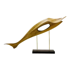 Figurative Abstract Fish Sculpture