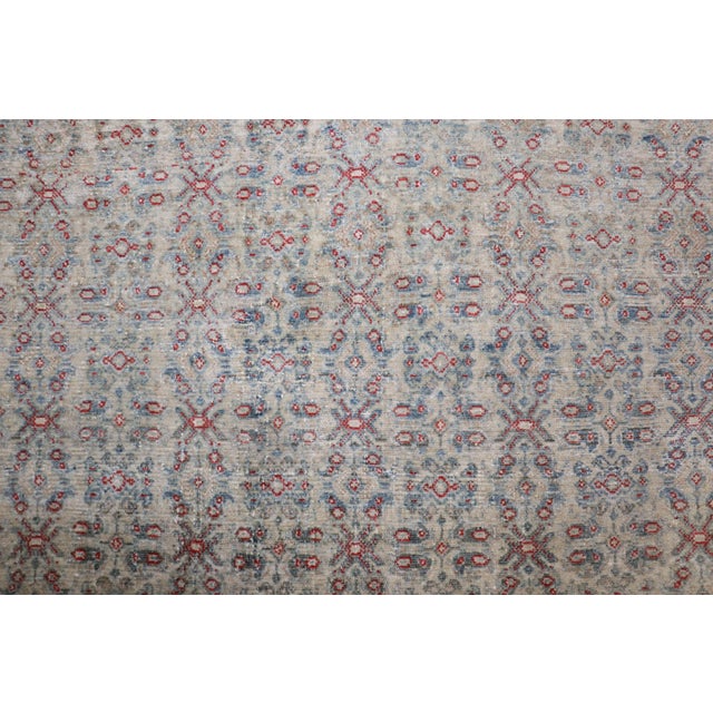 Zabihi Collection Antique Persian Senneh Rug - 3'6" x 4'9" For Sale In New York - Image 6 of 9
