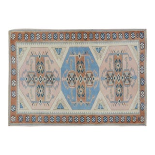 Vintage Turkish Anatolian Knotted Wool Rug, 2'9''x4'1'' For Sale