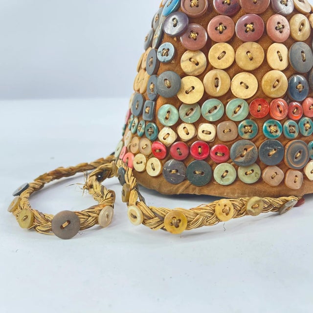 Early 20th Century Lega Bwami Society Hat For Sale - Image 4 of 6