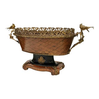 French Inlaid Planter For Sale