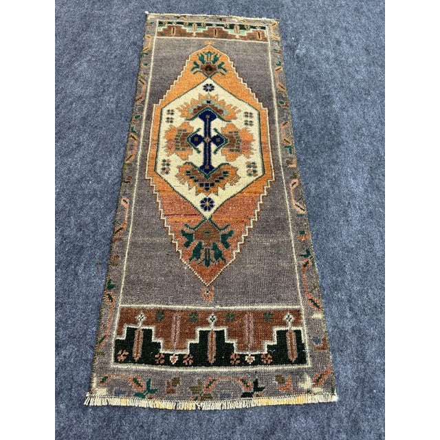 Turkish Yastik Rug 1'4" x 3'6" #24060 Explore a curated collection of hallway runners, wool rugs, and handmade...