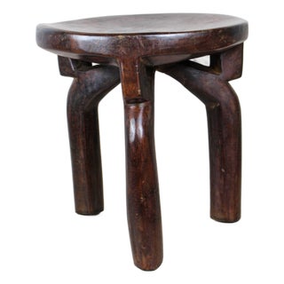 Hehe Iringa Stool in Wood For Sale