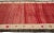 1950s Vintage Kilim Handmade Flatweave Red Geometric Wool Runner 6' 3'' X 12' 10'' For Sale - Image 5 of 11