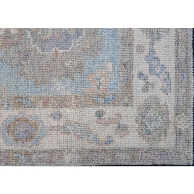Turkish Oushak Rug 3' x 5'8" For Sale - Image 4 of 8