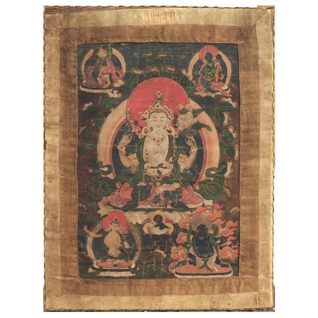 Chinese Tanga Textile, 18th Century For Sale - Image 9 of 9