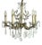 Antique Maria Theresia 5-Light Chandelier from Palwa, 1960s For Sale