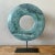 Vintage Asian Jade Stone Disc For Sale - Image 4 of 8
