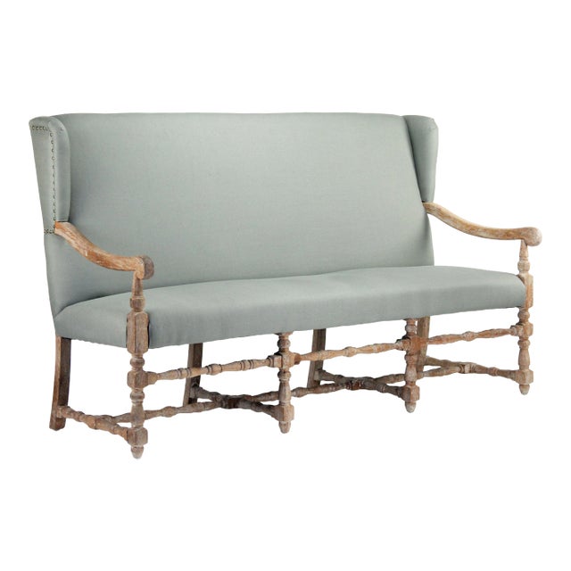 Leyland Bench in Gray For Sale