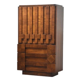 Lane Staccato Armoire Dresser For Sale