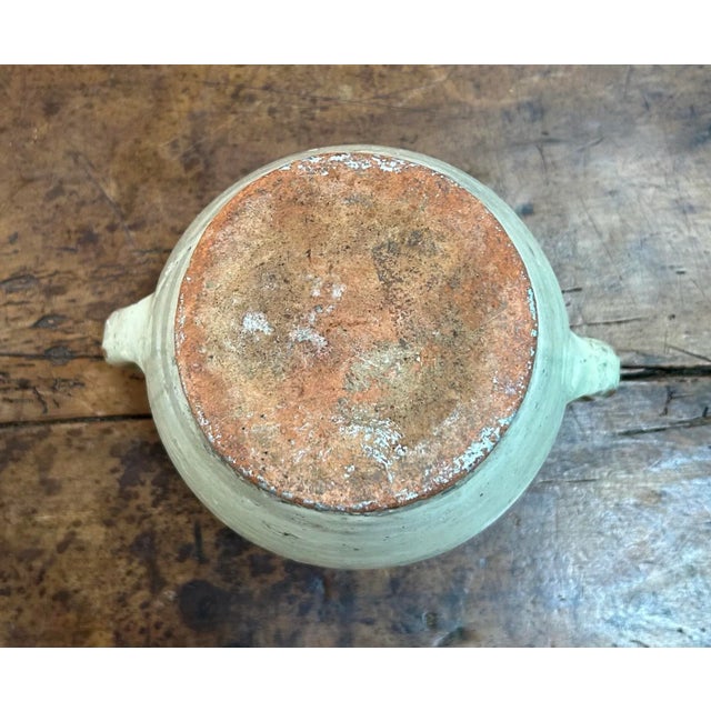 Cream 19th Century Italian Confit Small Jar From Puglia, Italy For Sale - Image 8 of 11