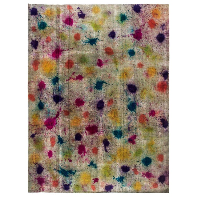 Abstract Modern “Daliesque” Wool Rug by Doris Leslie Blau For Sale