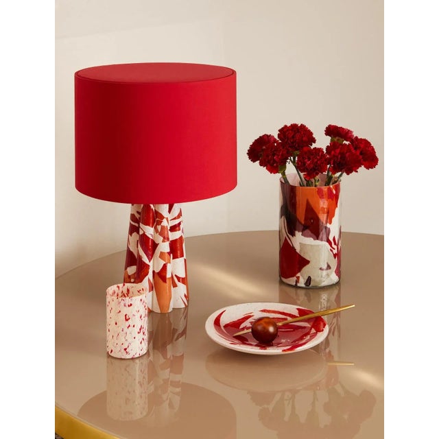 Introducing Stories of Italy stunning Bucket table lamp, a true testament to craftsmanship. The lamp's base, made from...