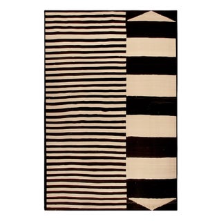 Black Pepper Rectangular Rug by Tapis Studio for Hommés Studio For Sale