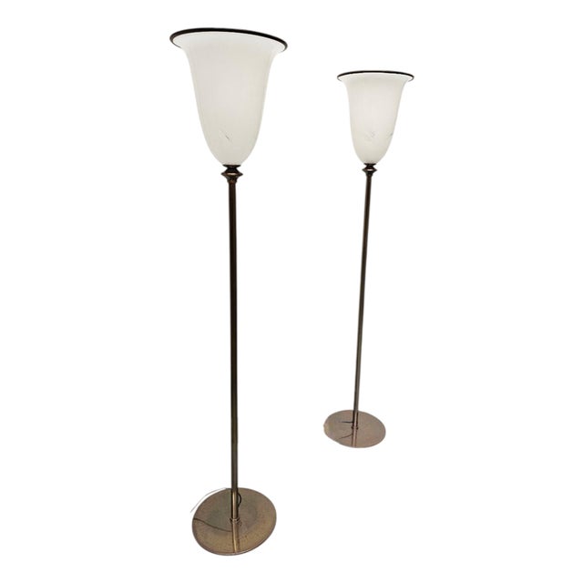 Vintage Primavera Floor Lamp in Murano Glass by Barovier & Toso, 1970s For Sale