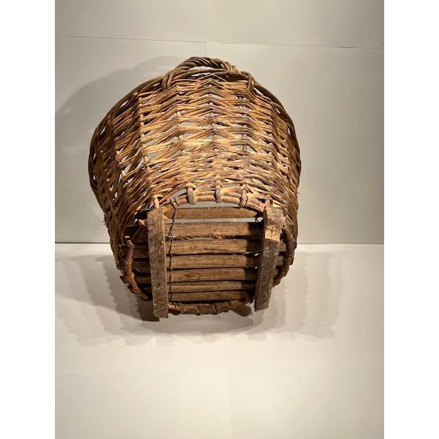 Kenneth Ludwig Chicago Double Handled French Harvest Basket -#372 For Sale - Image 4 of 5