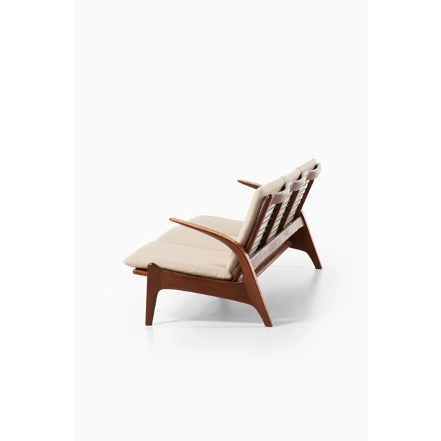 Wood Norwegian Sofa by Rolf Rastad & Adolf Relling for Arnestad Bruk, 1957 For Sale - Image 7 of 11