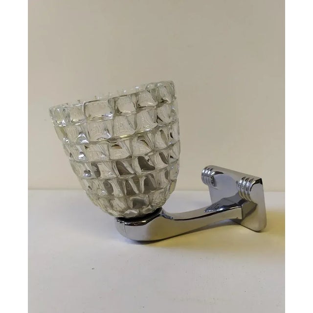 Wall Light attributed to Ercole Barovier for Barovier & Toso, 1940s For Sale - Image 6 of 10