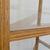 Wood Modern Bentwood Corner Bookshelf With Glass Shelves For Sale - Image 7 of 8