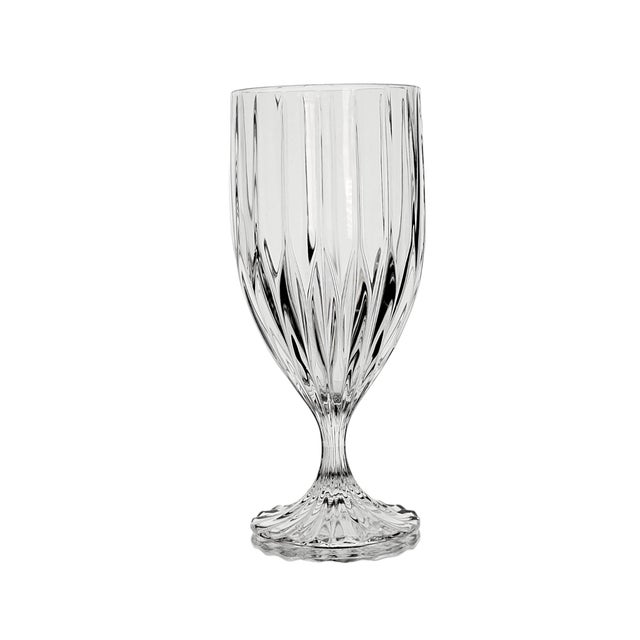 Late 20th Century Late 20th Century Mikasa Park Lane Crystal Iced Tea Water Goblets, Set of 4 For Sale - Image 5 of 10