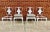Unmarked French 18th century elegance by Woodard Trianon 4 armless chairs Made of Wrought and cast iron Circa 1958 Seat...