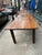 19th Century English Farm Table Dining Table With Satin Birch Top For Sale - Image 11 of 11