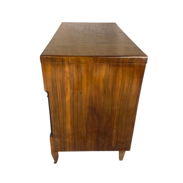 Brown Biedermeier Walnut Chest of Drawers, German Circa 1830 For Sale - Image 8 of 13
