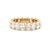 Stunning modern natural oval cut diamond eternity ring. Each stone GIA certified D color and VVS1-VS2 clarity. High...