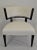 Cream Contemporary Accent Chair With Rounded Back, Made in Italy For Sale - Image 8 of 8