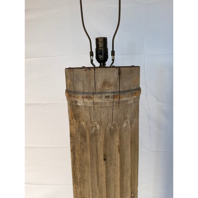 Vintage Architectural Column Lamps - a Pair For Sale - Image 4 of 10