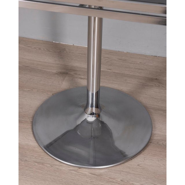 1970s Vintage Metal and Glass Coffee Table by Allegri Parma, 1970s For Sale - Image 5 of 11