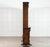 Brown English Carved Oak Breakfront Glazed Bookcase, 1870s For Sale - Image 8 of 18