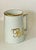 Vintage White & Gold Ceramic Mug For Sale - Image 9 of 10