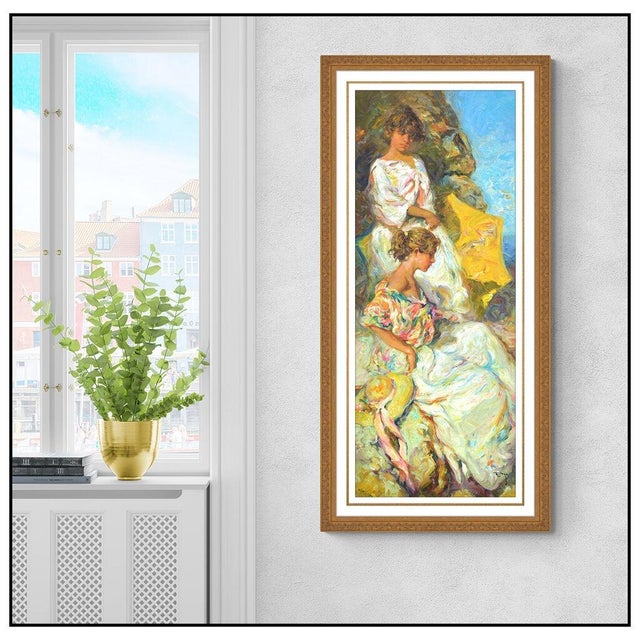 Message us to inquire about custom framing options! (Included for free with every purchase) The artwork here, "Junto al...