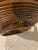 Wood 1970’s Large Pencil Reed Footed Bowl For Sale - Image 7 of 10