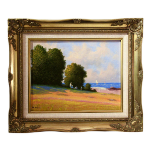 Val Mc Gann The Picnic C. 1990 Painting