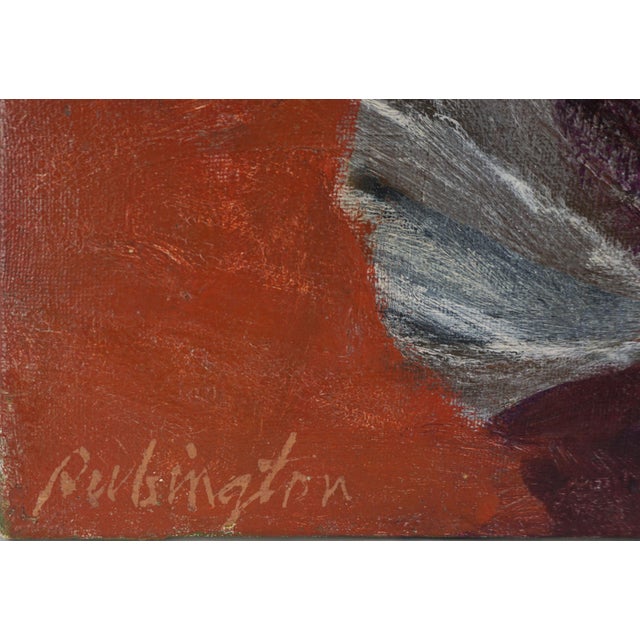 Mid Century Abstract Expressionist Guitarist Figurative by Norman Rubington For Sale In Monterey, CA - Image 6 of 8