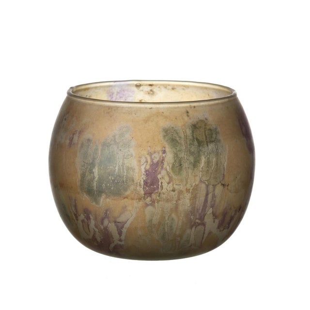 French, early 20th century, in glass paste with polychrome decoration. Height: 9 cm.