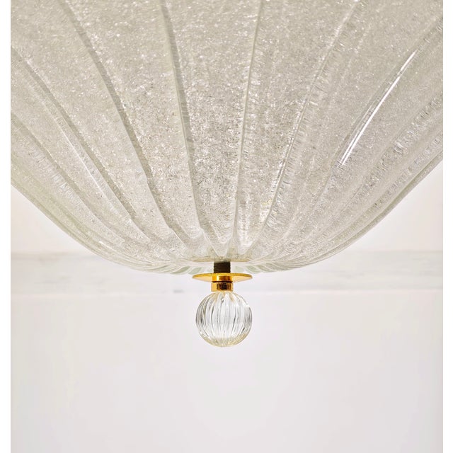 Mid-Century Modern Vintage Murano Ceiling Light, 1970s For Sale - Image 3 of 13