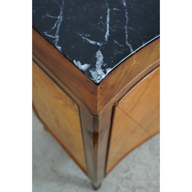 Stone Bloomingdales Italian Marble Top Credenza Chest For Sale - Image 7 of 17