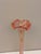Pink Tall Pink Slender Murano Art Glass Flower Vase For Sale - Image 8 of 9
