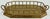 Mid-Century Modern Vintage Brass Faux Bamboo Rail Gallery Tray For Sale - Image 3 of 10