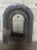 Antique Victorian Style Stone Arched Fireplace Insert For Sale - Image 4 of 4
