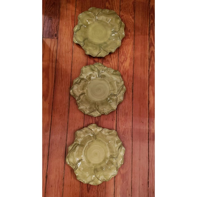 1920s Roscher & Co. Leaf Collection Antique Platters - Set of 3 For Sale - Image 12 of 12
