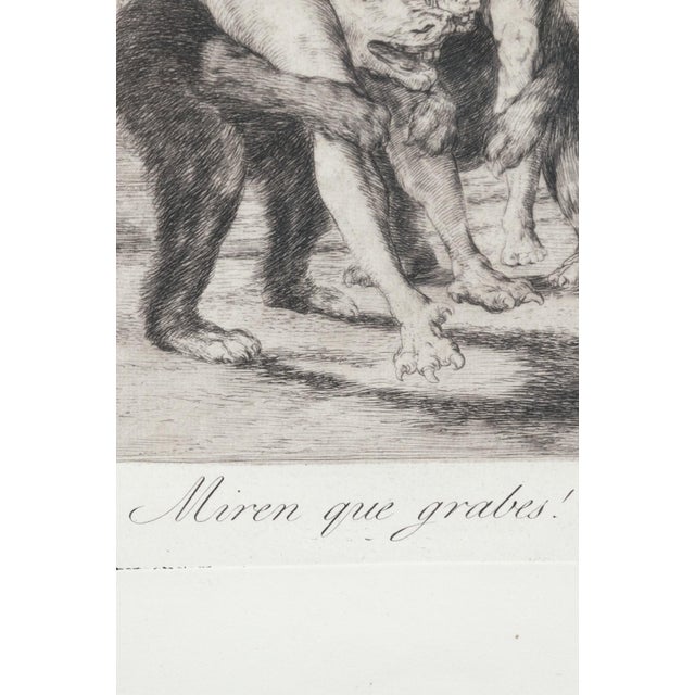 A fine impression of plate 63 from Francisco Goya's groundbreaking satirical series "Los Caprichos (The Caprices)", first...